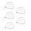 5Pcs White Nylon Protective Mesh Net for Fish Tank Lid Cover 4