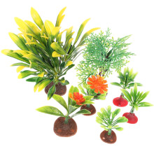 185Pcs Assorted Color Plastic Miniature Trees for Diorama Garden Decor