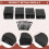 Guitar Floating Tremolo Blocks 4 Sizes Wood Guitar Floating Tremolo Wedge Multifunctional String Changing Tools 4
