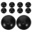 30Pcs Durable Black Rubber Trampoline Accessories Pole Cover Set 2