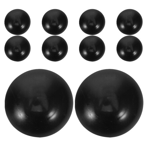 30Pcs Durable Black Rubber Trampoline Accessories Pole Cover Set 1
