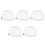 5Pcs White Nylon Protective Mesh Net for Fish Tank Lid Cover 8