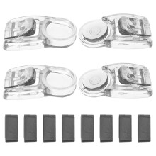 20Pcs Black Plastic Swim Goggles Lock Adjustable Connectors