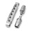LP Electric Guitar Bridge  Pull Plate Front String Bridge Electric Guitar Front Bridge LP Bridge Silver 1