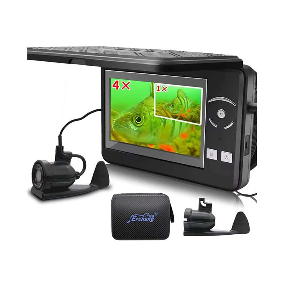 Erchang F431b 4.3 Inch Underwater Fishing Camera 15 M Infrared Led Winter Fish Camera For Lake Ice Fishing Eu Plug 4711147569300