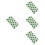 4Sets Dark Green Static Grass Clusters for Miniature Landscape Models 7