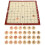 Assorted Color Wooden Chinese Chessboard with Folding and Storage 2