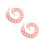 2Pcs Pink Acrylic Chain Straps for Handbags Durable DIY Replacement 8