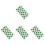 4Sets Dark Green Static Grass Clusters for Miniature Landscape Models 3
