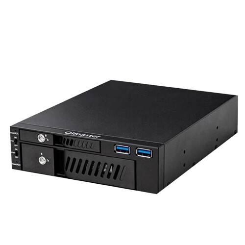 Oimaster MR-6203 Gabinete de Disco Rígido para Rack de Disco Rígido de 2,5/3,5 Polegadas Unidade Óptica SSD de Disco Duplo Caixa para Desktop