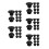 60Pcs Versatile Hydraulic Jack Oil Plug Set with Rubber Seal 7