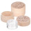 12Pcs Round Wooden Keepsake Box with Lid Beige Storage Box for Teeth 1