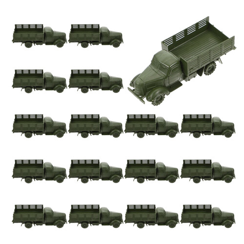 40Pcs PP Olive Model Toy Set Sand Table Decor for Kids 1