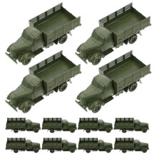 40Pcs PP Olive Model Toy Set Sand Table Decor for Kids