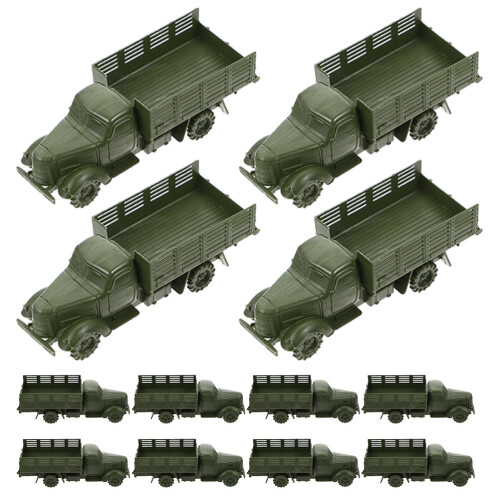40Pcs PP Olive Model Toy Set Sand Table Decor for Kids