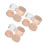 12Pcs Round Wooden Keepsake Box with Lid Beige Storage Box for Teeth 5