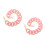 2Pcs Pink Acrylic Chain Straps for Handbags Durable DIY Replacement 5