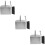3Sets Compact Mini Dustpan and Cleaning Brush Set for Home Use Grey 11