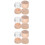12Pcs Round Wooden Keepsake Box with Lid Beige Storage Box for Teeth 6
