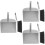 3Sets Compact Mini Dustpan and Cleaning Brush Set for Home Use Grey 8