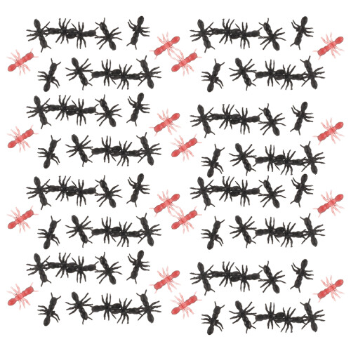 5000Pcs Colorful Plastic Ant Figures Realistic Prank and Party Props 2