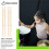Drum Stick 5A Jazz Drumstick Stick Practice Teaching Solid Wood Drum Stick Drum Stick for Kids Percussion Instruments 5