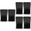 6Pcs Simple Metal Desktop Bookends Organizer for Students 7
