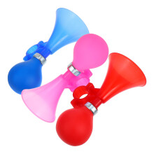 9Pcs Assorted Color Bike Horn for Handlebar Loud Air Horn