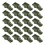 40Pcs PP Olive Model Toy Set Sand Table Decor for Kids 3