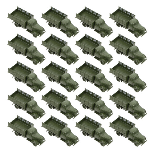 40Pcs PP Olive Model Toy Set Sand Table Decor for Kids 2