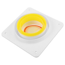 Plastic Kitchen Check Valve Multi-Color for Range Hood Air Exhaust