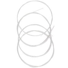 16Pcs Nylon Ukulele Wire Silver Sturdy Musical Instrument Strings