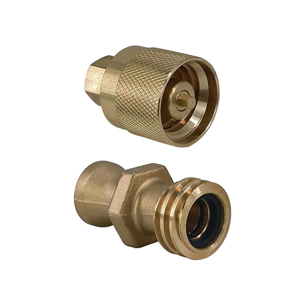 Re7141f Re7141m Forklift Propane Tank Connector Female Male Connection Fitting Adapter Valve Thread 6033963097071