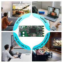 USB WiFi Module RTL8188CUS Wireless Network Card Module W2 Onboard Ceramic Antenna