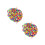 2Packs Assorted Color Irregular Stones Aquarium Fish Tank Decor 10