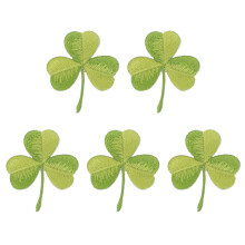 10Pcs Durable Green Patch Appliques DIY Decoration for Clothes