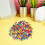 2Packs Assorted Color Irregular Stones Aquarium Fish Tank Decor 4