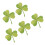 10Pcs Durable Green Patch Appliques DIY Decoration for Clothes 2