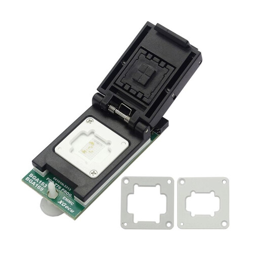 EMMC BGA153/BGA169 Chip Adapter Set for T76 Rogrammer, Secure Encryption 1