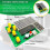 DIY Pixel Game Maker Kit Electronics DIY Soldering Project Practice Solder Learning Assembly with Shell Race Car Games 5