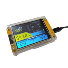 NerdMiner 2 Miner 55-60KH/S 2.8 Inch Display BTC Solo Lottery Miner Bitcoin BTC Miner Solo Nerd Miner with Case