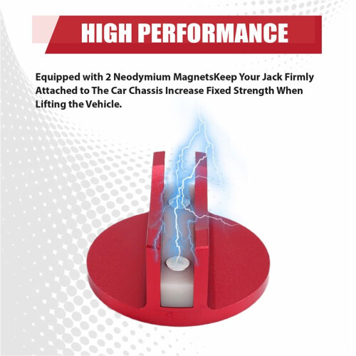 Jack Pad Magnetic Pad Clamp Multifunction Welded Frame Track Adapter Jack Magnetic Jack Pad 2