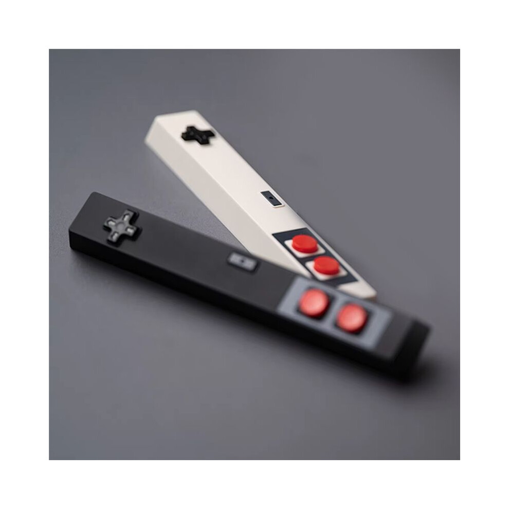 Retro Gamepad Keycap 6.25U Spacebar Artisan Keycap Abs Material For Mx Switches For Gaming Mechanical Keyboard Black 6034211068430