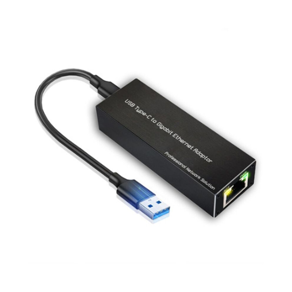 Usb-C To Rj45 Gigabit Ethernet Adapter Usb3.0 Type-C To 10/100/1000Mbps Rj45 Network Card 6033779527045