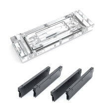 RAM Water Cooler Bloco de Memória Bloco de Resfriamento de Água Kits LRC2.0 RGB Dois Blocos de Armadura Suporte Máximo 4 RAM