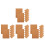 32Pcs Strong Adhesive Brown Cork Sheets for DIY, Office, and Wall Art 4