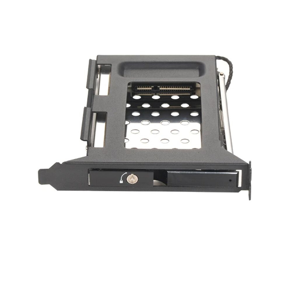 Photos - Other for Computer Zandona Aluminum Alloy PCI Slot Mobile Rack Support 2.5 Inch HDD SSD for PC Expansion Slot SATA3 6Gbps Connector Hotswap 