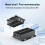 USB 2.0 Super Extender 50M Prolong over CAT6 Cable 4 Port USB HUB Extension for Webcam Camera Printer U Disc EU PLUG 6