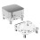 Acrylic Stand for   M4, Desktop Anti-Slip Base for  Mini4, Hollowed Avoid Overheating 2
