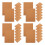32Pcs Strong Adhesive Brown Cork Sheets for DIY, Office, and Wall Art 8